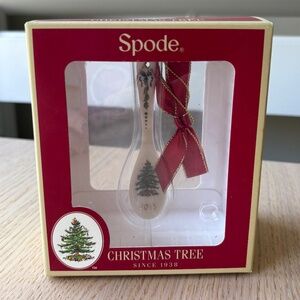 Spode- Christmas Tree Annual Spoon Ornament, 2015 edition